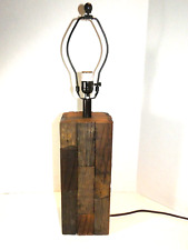 Vintage Drift Wood Table Lamp 26