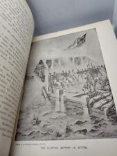 BATTLEFIELDS OF '61, W. J. Abbot, 1889, shelf decor, MILITARY, illustrated, Rare picture