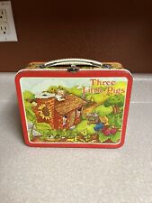 VINTAGE OHIO ART METAL LUNCH BOX THREE LITTLE PIGS 1982 Only ONE ON EBAY picture