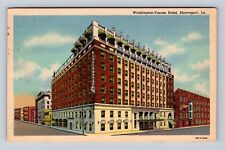 Shreveport LA-Louisiana, Washington-Youree Hotel, Advertising, Vintage Postcard picture