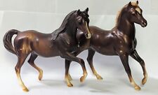 Vintage 1970s Breyer Classic Arabian Mare Chestnut Breyer Mold  Toy Horse picture