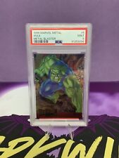 1995 Marvel Metal Blaster #5 Hulk PSA 9 🔥 RARE 🔥 picture