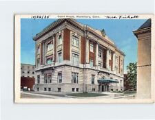 Postcard Court House Waterbury Connecticut USA picture