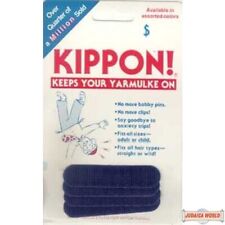 KIPPON  hook and loop closure STRIPS- 4 PACK for the Yarmulke picture