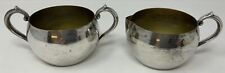 Vintage WMA Rogers Silver Plate Creamer & Sugar Set  picture