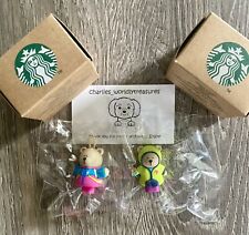 2 Starbucks Mexico Bearista Stoppers Exclusive  Summer 2024 / 2023  USA SELLER picture