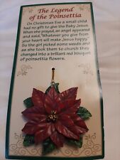 Legend of the Poinsettia Christmas Ornament Christian Christmas decoration  picture