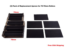 78mm Cigarette Rolling Machine Aprons 5 Sleeve Replacement Covers for Rollers picture