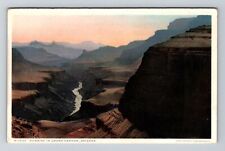 AZ-Arizona, Sunrise In Grand Canyon, Vintage Postcard picture