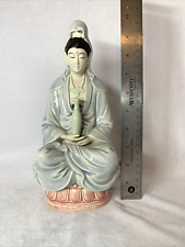 Vintage Guan Yin Kwan Yin Statue - Vase for holding incense  picture