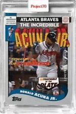 2021 Topps Project 70 RONALD ACUNA JR. #286 2002 by UNDEFEATED PR /3,172 picture
