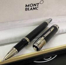 Montblanc Silver Black Classique Luxury Rollerball Pen New With Box picture