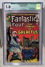 Fantastic Four #48 (1966) CGC 5.0 QUALIFIED -1st Silver Surfer & Galactus Marvel picture