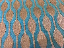 Romo Small Scale Geometric Upholstery Fabric- Delphi Viridian 7.85 yd 7479/05 picture