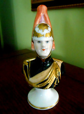 ARNART 5th Ave French Soldier Bust # 2199 Porcelain Figurine picture