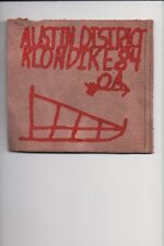 1984 Austin District Klondike leather patch picture