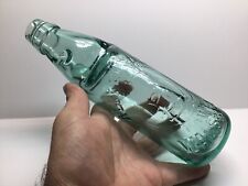 Antique Alfred Simms Trademark ( Sloth In A Tree ?) Codd Bottle. picture
