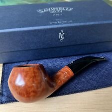 Savinelli Siena Smooth Bent Rhodesian (673 KS) 9mm Filter Pipe - New picture
