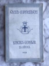1938 Grand Commandery Knights Templar Illinois 82nd Conclave Chicago Masonic picture