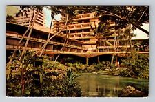 Honolulu HI-Hawaii, Hilton Hawaiian Village Hotel, c1968 Vintage Postcard picture