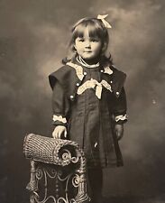 Cabinet Photo Florence Ida Royer (1893-1948) 3.5 yrs Bellefontaine Logan Co OH picture