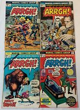 1974 DC Comics ARRGH #1 2 3 5 ~ low to mid-grade picture