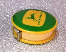 Mini Vintage John Deere Advertising Celluoid Tape Measure Cloth Collectible  picture