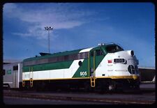 Original Rail Slide - GO Gov't of Ontario 905 Mimico ON 10-10-1981 picture