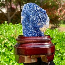 182G Rare transparent blue-green cubic fluorite mineral crystal sample/China picture