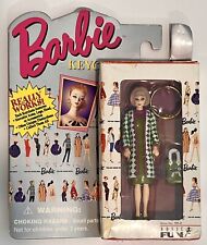 Vintage Poodle Parade Barbie Keychain/Keyring - 1995 Mattel - NRFB - MINT - RARE picture