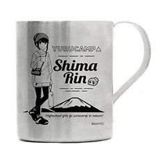 Nijigen Cospa Yuru Camp Summer Shima Rin Double Layer Stainless Mug Cup 9.5cm picture