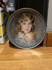 Bing and  Grondahl INGRID AND LISE Gentle Love Collectible Plate Limited Edition picture