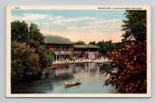 Postcard Refectory Lincoln Park Chicago Illinois, Vintage N10 picture