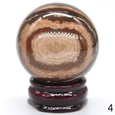 Wholesale Crystals 40MM Natural Gemstone Reiki Healing Stone Sphere Ball Globe picture