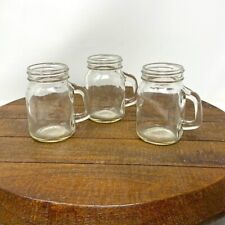 Set of 3 Miniature Mason Jars 3.5” picture