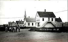 Enfield Maine ME Mill Street c1910 Real Photo 1950s Reissue RPPC PC picture