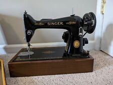Beautiful - 1953 SINGER electric Sewing Machine with  for pedal picture