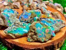Opal Fire Raw Rough Opal rough Multi fire Opal Healing  gemstone Rough picture