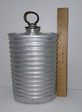 Vintage Swiss Army Sigg 581 Metal Water Tin Canteen Flask Jug Aluminum WWII Rare picture