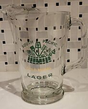 Vintage South Pacific Lager Beer Pitcher - Gold Medal - Rare picture