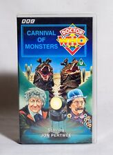 DOCTOR WHO: CARNIVAL OF MONSTERS - VHS Video Tape PAL - Jon Pertwee picture