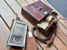 Swiss Army Military Officer Leather Bag Medic Paramedic 1938 Ink folding lantern picture