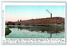c1905s Copper Window New Manchester Mill of Amoskeag New Hampshire NH Postcard picture
