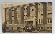 Manassas VA Postcard Eastern College Boys Dormitory Building Students 1912 picture