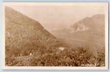 West Point New York NY Postcard RPPC Photo Bird's Eye View Mountain c1910's picture