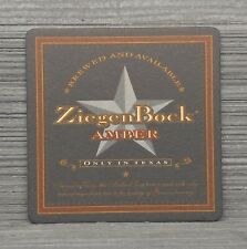 ZiegenBock Amber Beer Coaster-Brewed Only In Texas picture