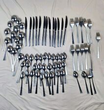 70 Piece Vtg ekco eterna stainless taiwan Set picture