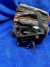 Wenger Dayhiker Swiss Army Knife  - Eddie Bauer - Black   Lock Blade picture