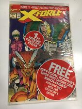 X-Force #1 (Marvel Comics August 1991) Factory Sealed w /trading card included picture