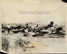 1922 Press Photo Ruins of powder house attacked by striking miners in Herrin picture
